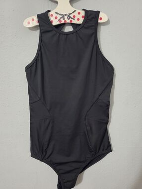 Zarely Dancewear Ana Black Leotard Size Small